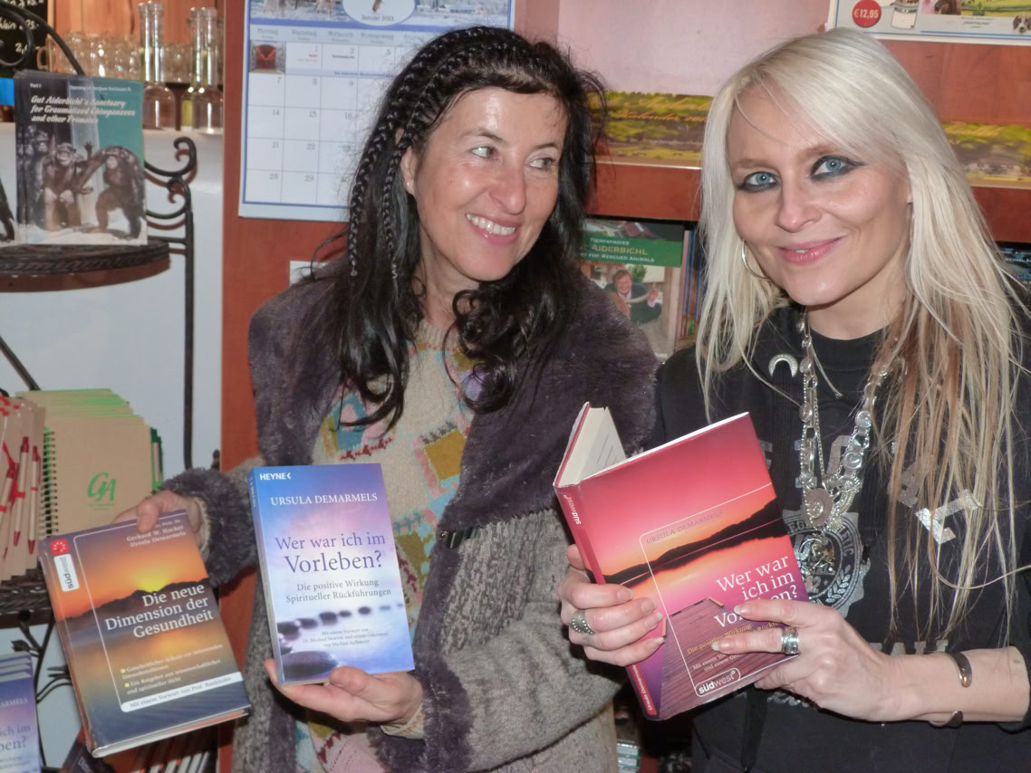 Ursula Demarmels & Doro Pesch at Gut Aiderbichl (c) Univ.-Prof. Dr. Gerhard W. Hacker